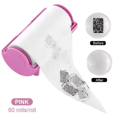 Rolă pentru Curățarea Ștampilei de Unghii – Accesoriu Nail Art Profesional
