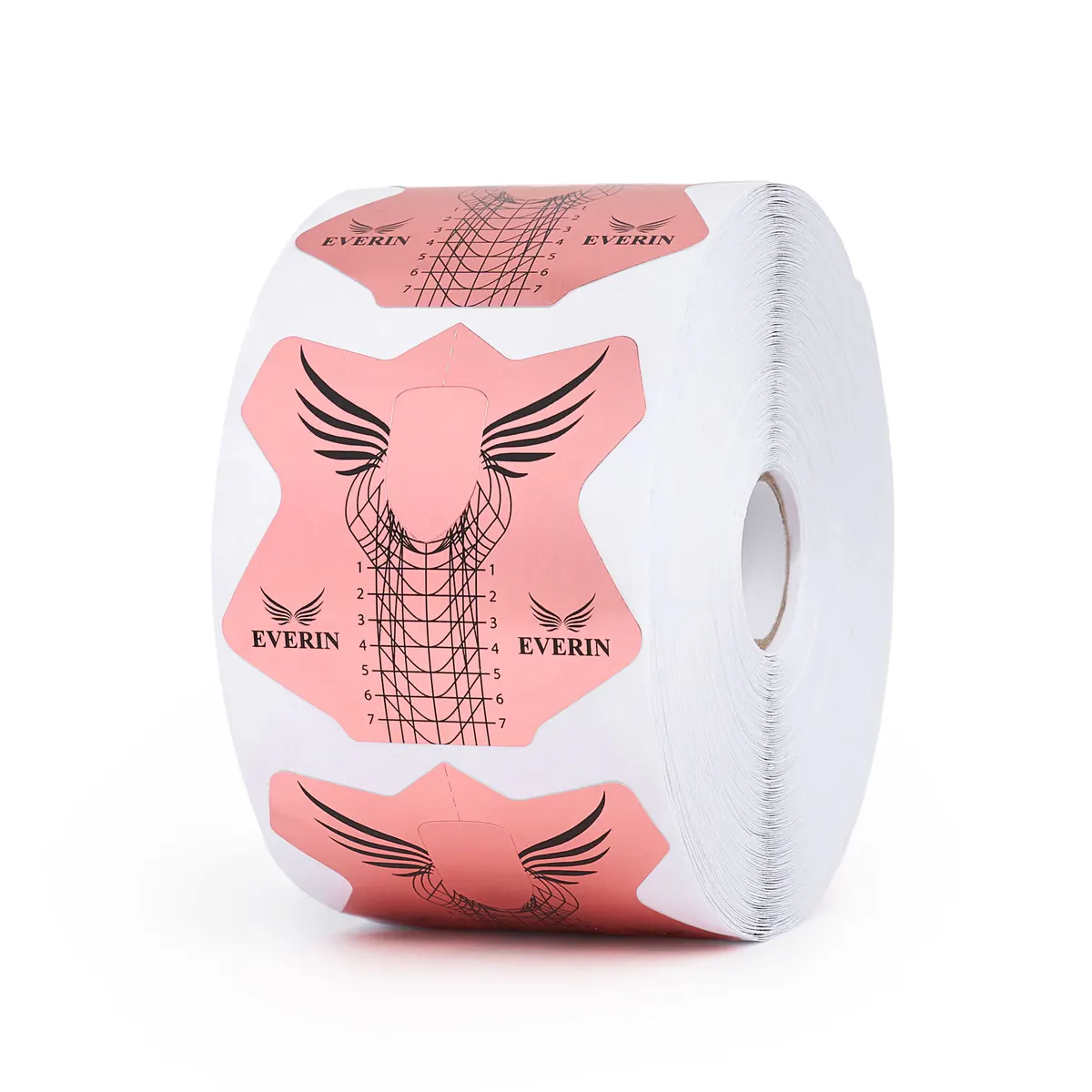 Șabloane Everin Rose Gold Wings – Set 100 Bucăți Roz Auriu