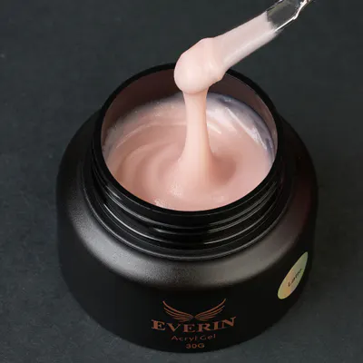 Acryl Gel Everin 30gr - Latte TPO Free - Polygel Nude Latte