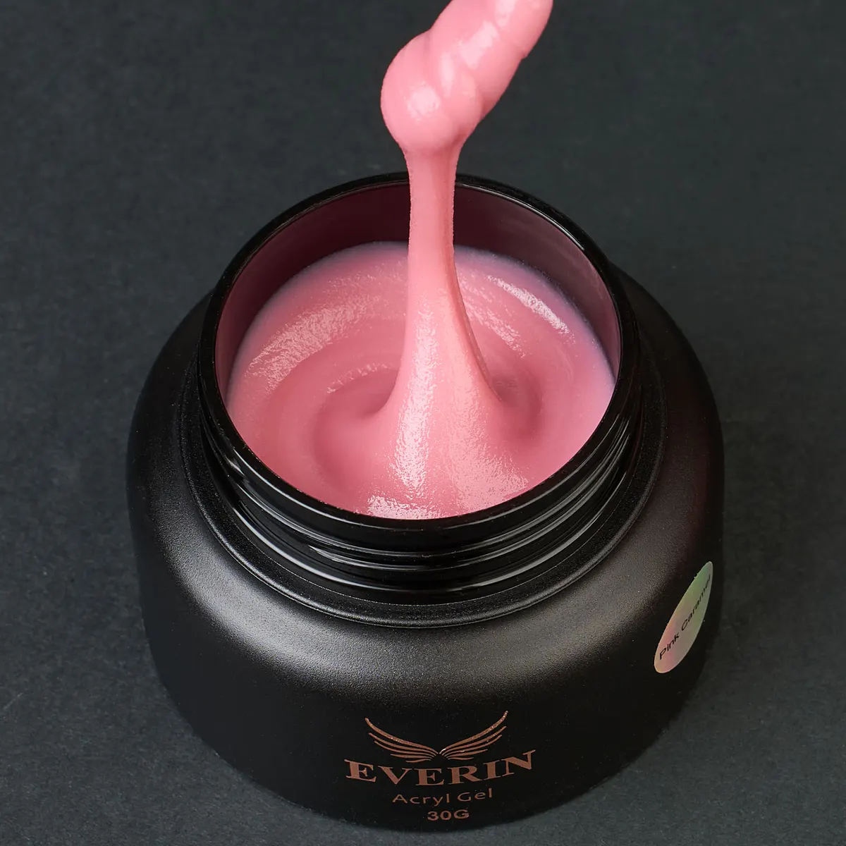 Acryl Gel Everin 30gr - Pink Caramel TPO Free - Polygel Roz Caramel
