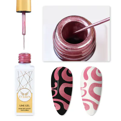 Line Gel Everin - Metal Pink - Everin