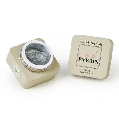 Painting Gel Silver Everin 5g | Gel Argintiu pentru Nail Art
