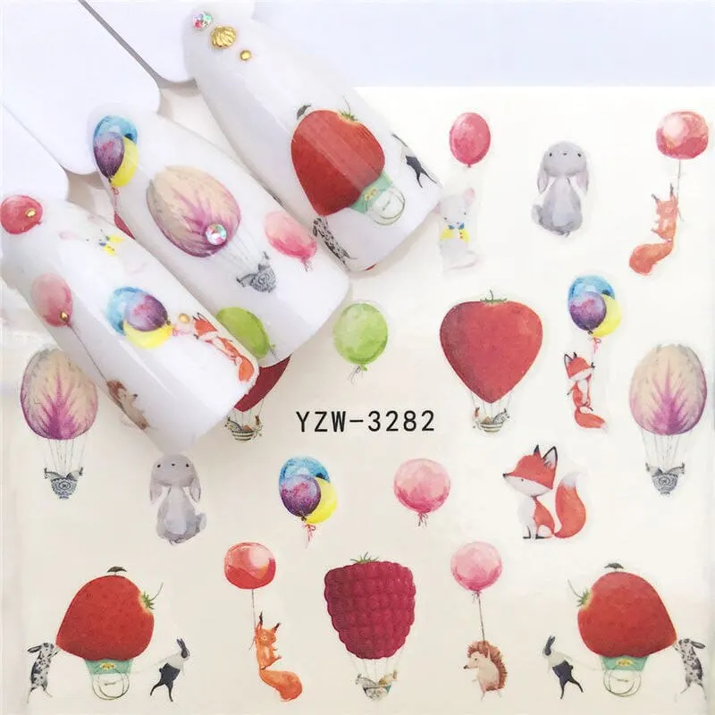 Tatuaj decor unghii YZW-3282 - YZW3282
