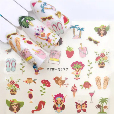 Tatuaj decor unghii YZW-3277 - YZW3277