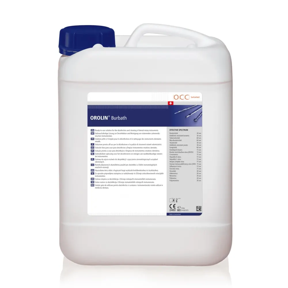 Orolin Burbath 5L - Dezinfectant profesional gata preparat pentru instrumentar