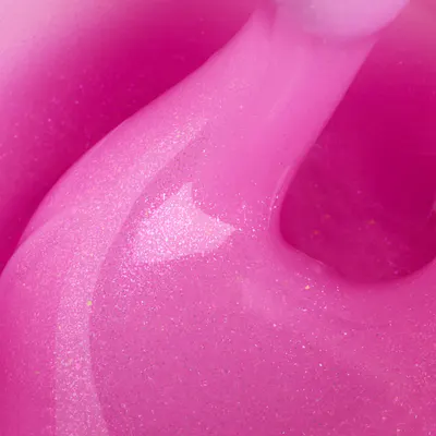 Liquid Polygel Everin 029 – Posh Pink | HEMA & TPO Free | Roz vibrant cu sclipici