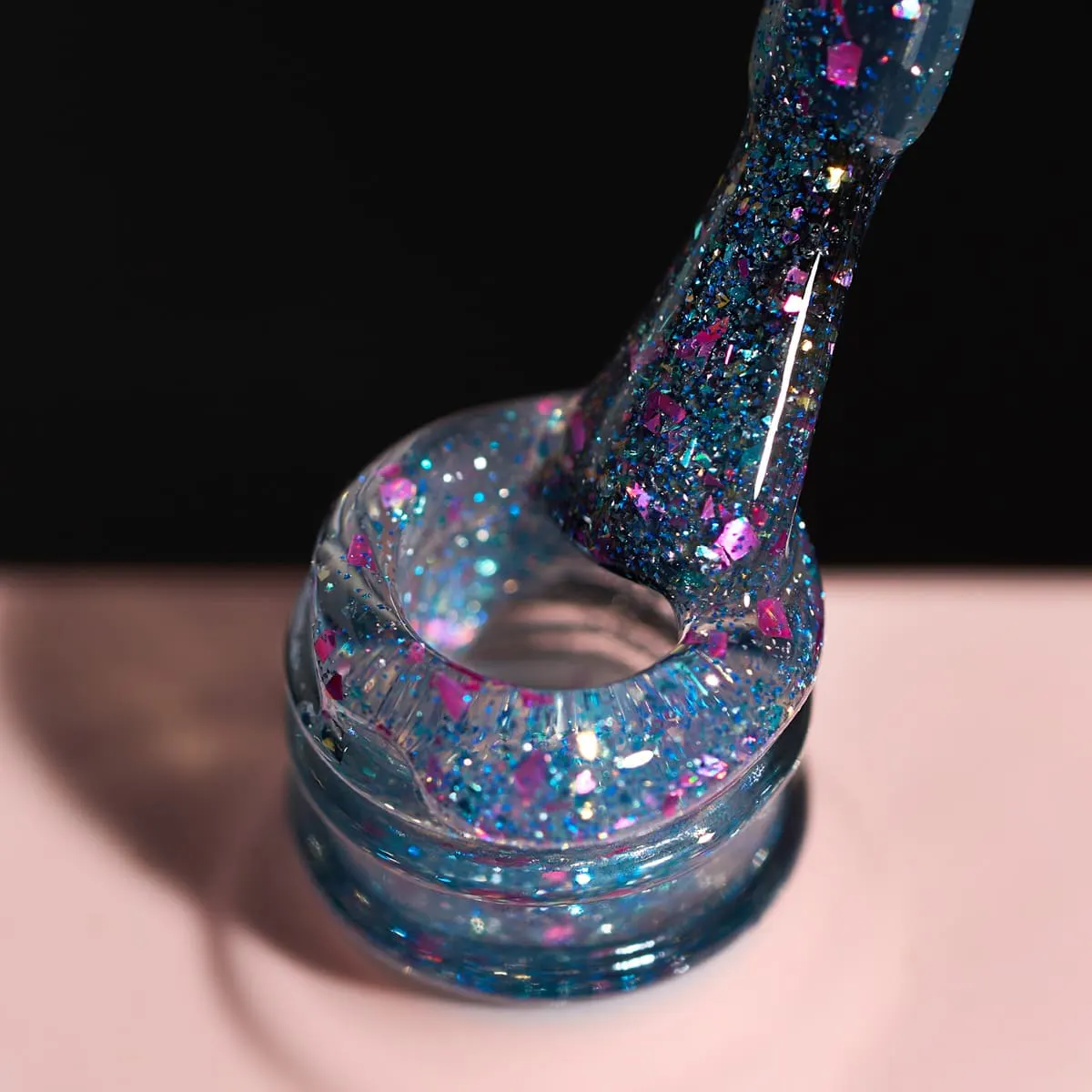 Superstar Top Coat Everin 15 ml – Kimora | Top Fără Dispersie cu Efect Oceanic Holografic