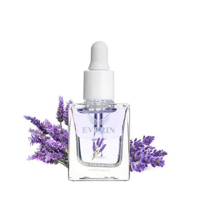 Ulei Cuticule Lavandă Bifazic Everin 10ml | Hidratare, Relaxare și Parfum Floral