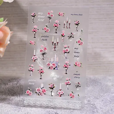 Sticker Decor Unghii 5D-0367 - Everin