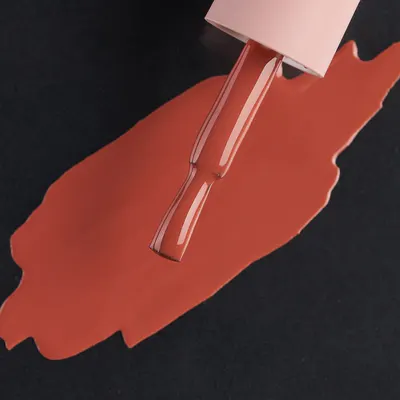 Ojă Semipermanentă Everin Selective 076 7ml – Terracotta Călduț (Burnt Orange Nude)