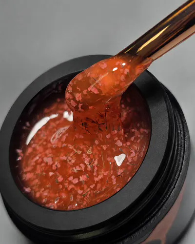 Gel Autonivelant Everin Peach Nectar 15gr - Gel Piersică cu Petale