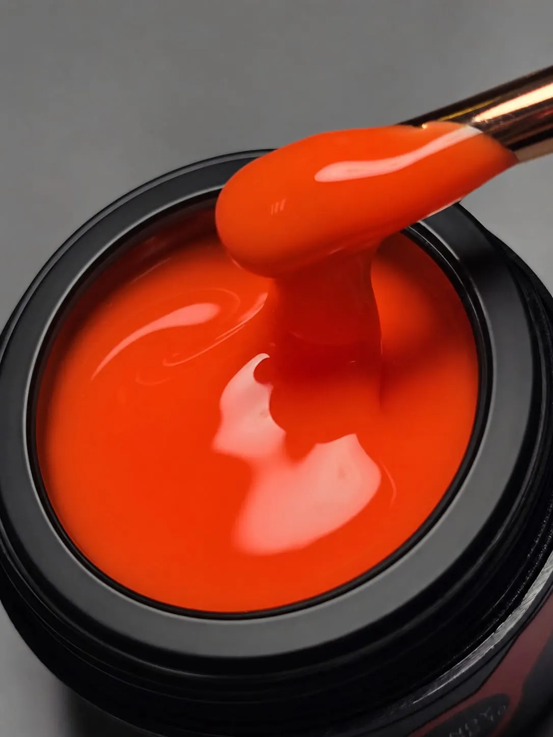 Gel Autonivelant Everin Candy Ombre 15gr - 10 - Gel Portocaliu Neon Mandarină