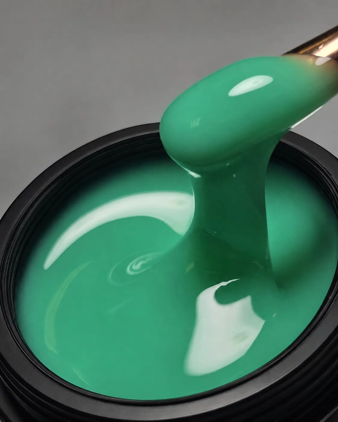 Gel Autonivelant Everin Candy Ombre 15gr - 18 - Gel Verde Turcoaz Candy