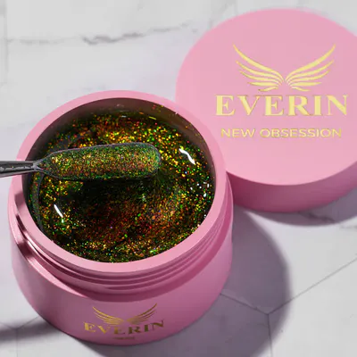 Gel Autonivelant Everin New Obsession Shake and Slay 50gr - Gel Multichrome