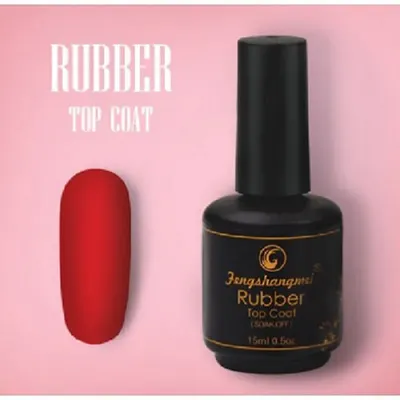 Top coat rubber matt fsm 15ml