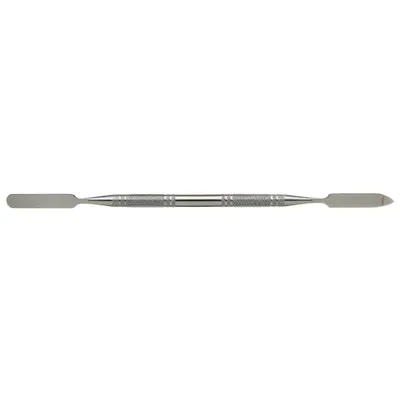 Spatulă metalică cu două capete pentru amestecarea gelului