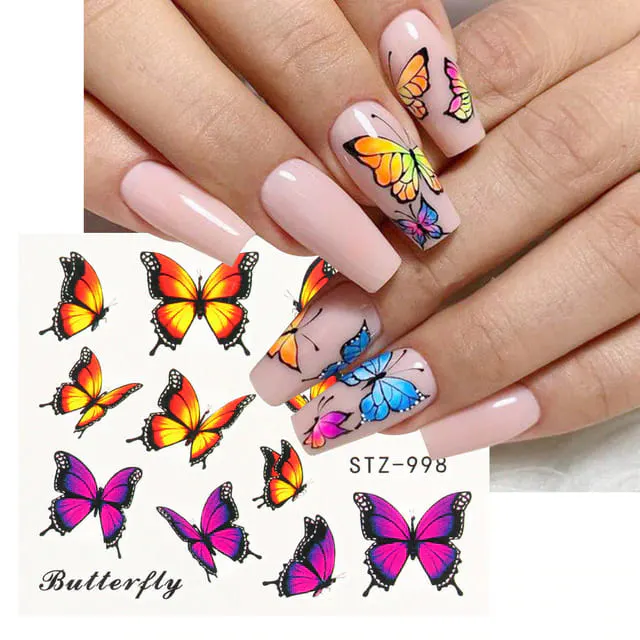 Tatuaj decor unghii stz-998