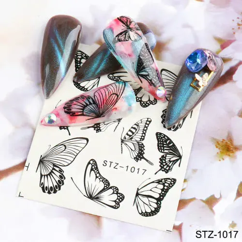 Tatuaj decor unghii stz-1017