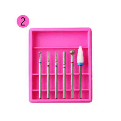 Set 6 capete de freză pink r2
