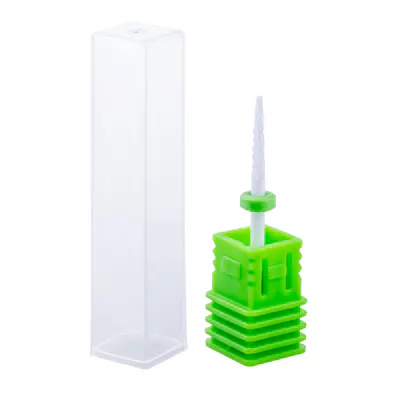 Capat de freza ceramic pentru cuticula verde 27c