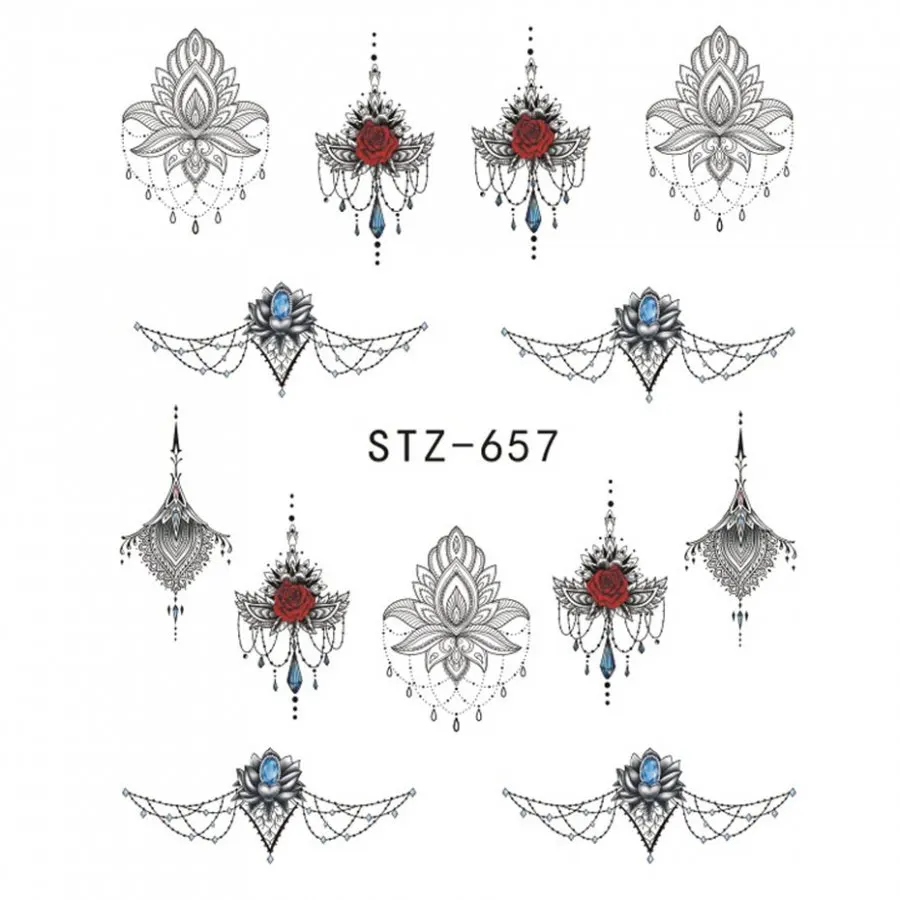 Tatuaj decor unghii YZW-3016