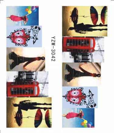 Tatuaj decor unghii YZW-3042