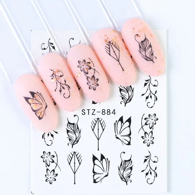 Tatuaj decor unghii STZ-884