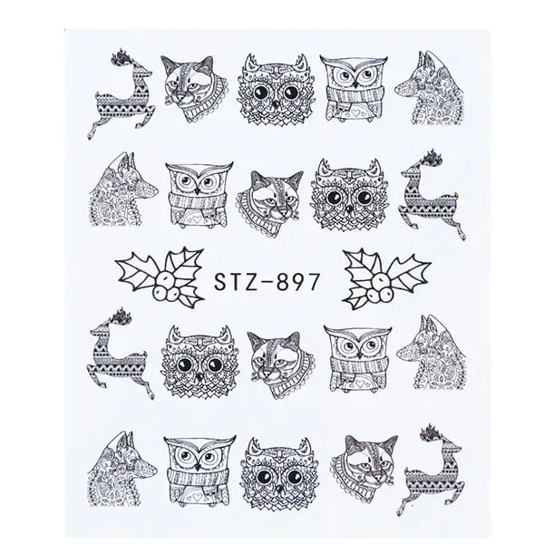 Tatuaj decor unghii STZ-897