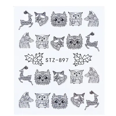 Tatuaj decor unghii STZ-897