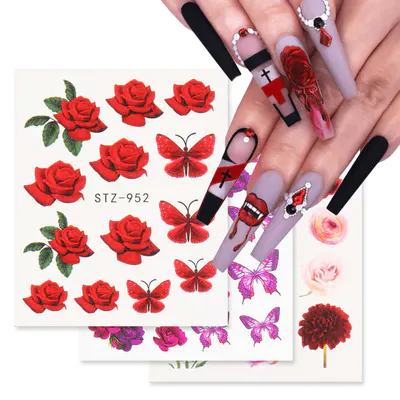 Tatuaj decor unghii STZ-952