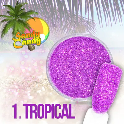 Sclipici sandy candy - tropical 01