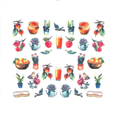 Sticker decor unghii BN1796 - BN1694