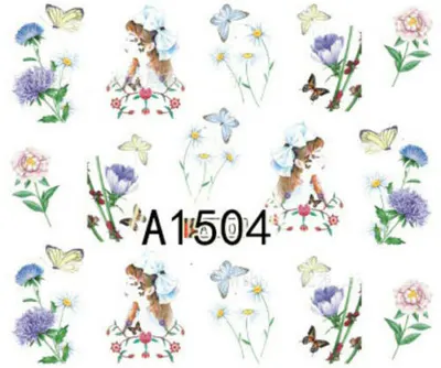 Tatuaj decor unghii A1504 - A1501