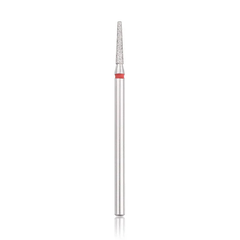 Capăt freză Diamant HEAD trunchi, roșu, L-10,0 mm, Ø1,8 mm - HBD-274BL.016