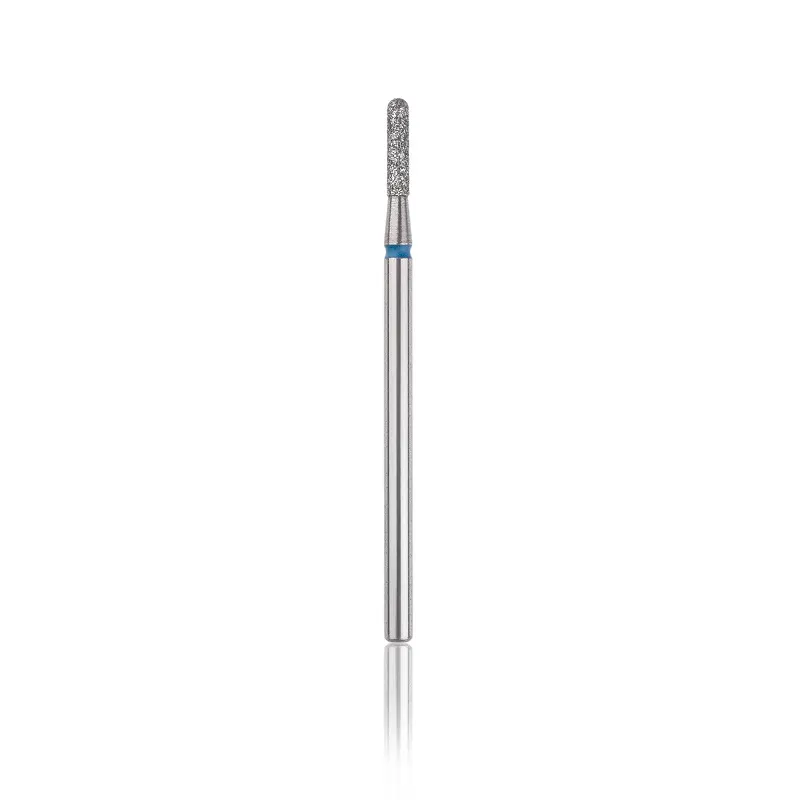Capăt freză Diamant HEAD cilindru rotund, albastru, L-8 mm, Ø1,4 mm - HBD-274BL.016