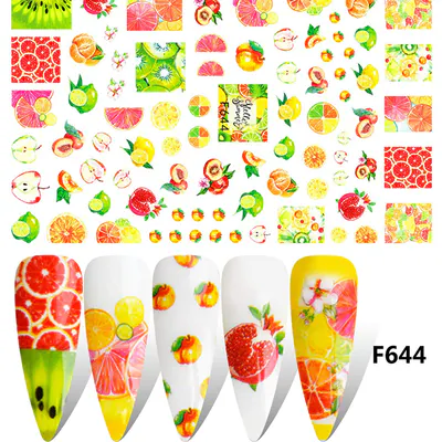 Sticker decor unghii f644