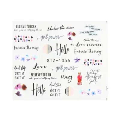 Tatuaj decor unghii STZ-1056