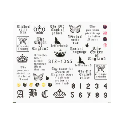 Tatuaj decor unghii STZ-1065