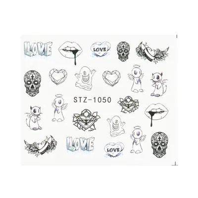 Tatuaj decor unghii STZ-1050