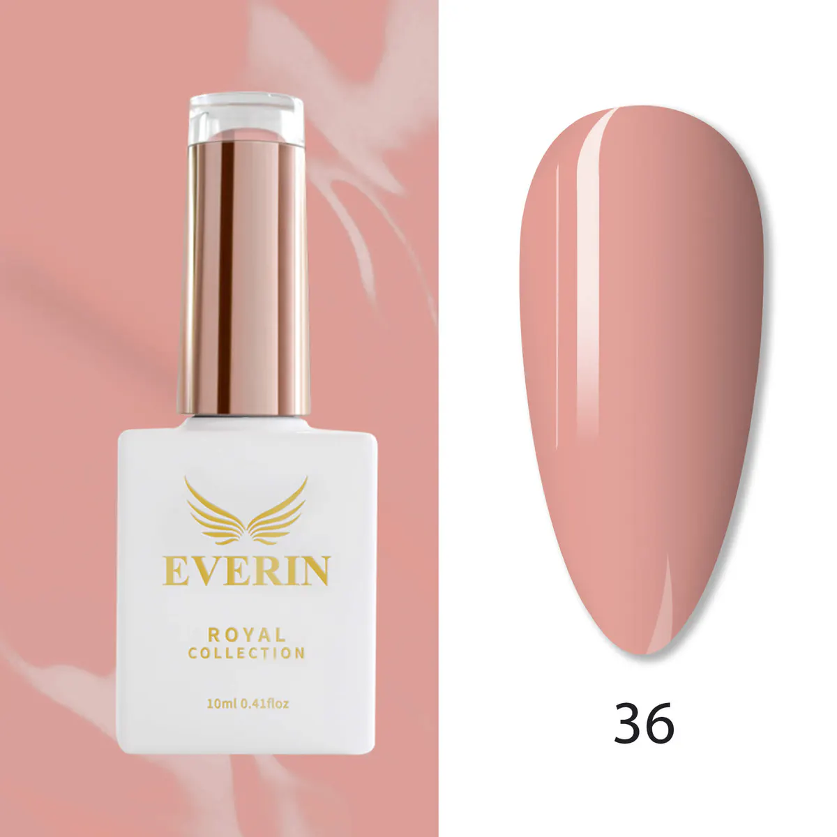 Ojă semipermanentă Everin - Royal Collection 10ml - 036