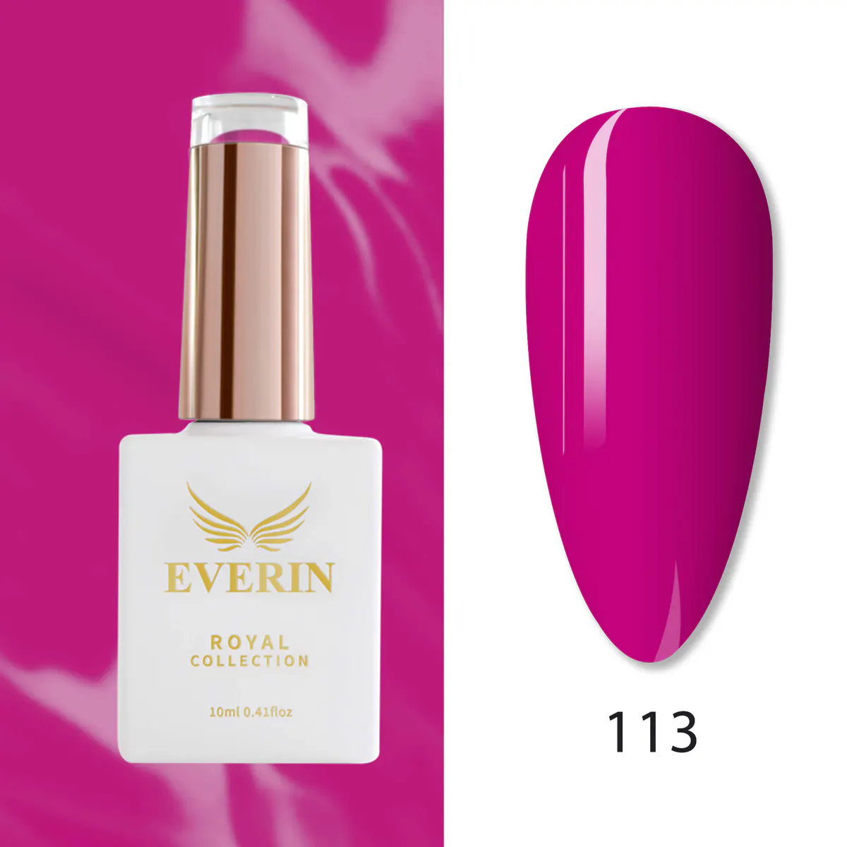 Ojă semipermanentă Everin - Royal Collection 10ml - 113