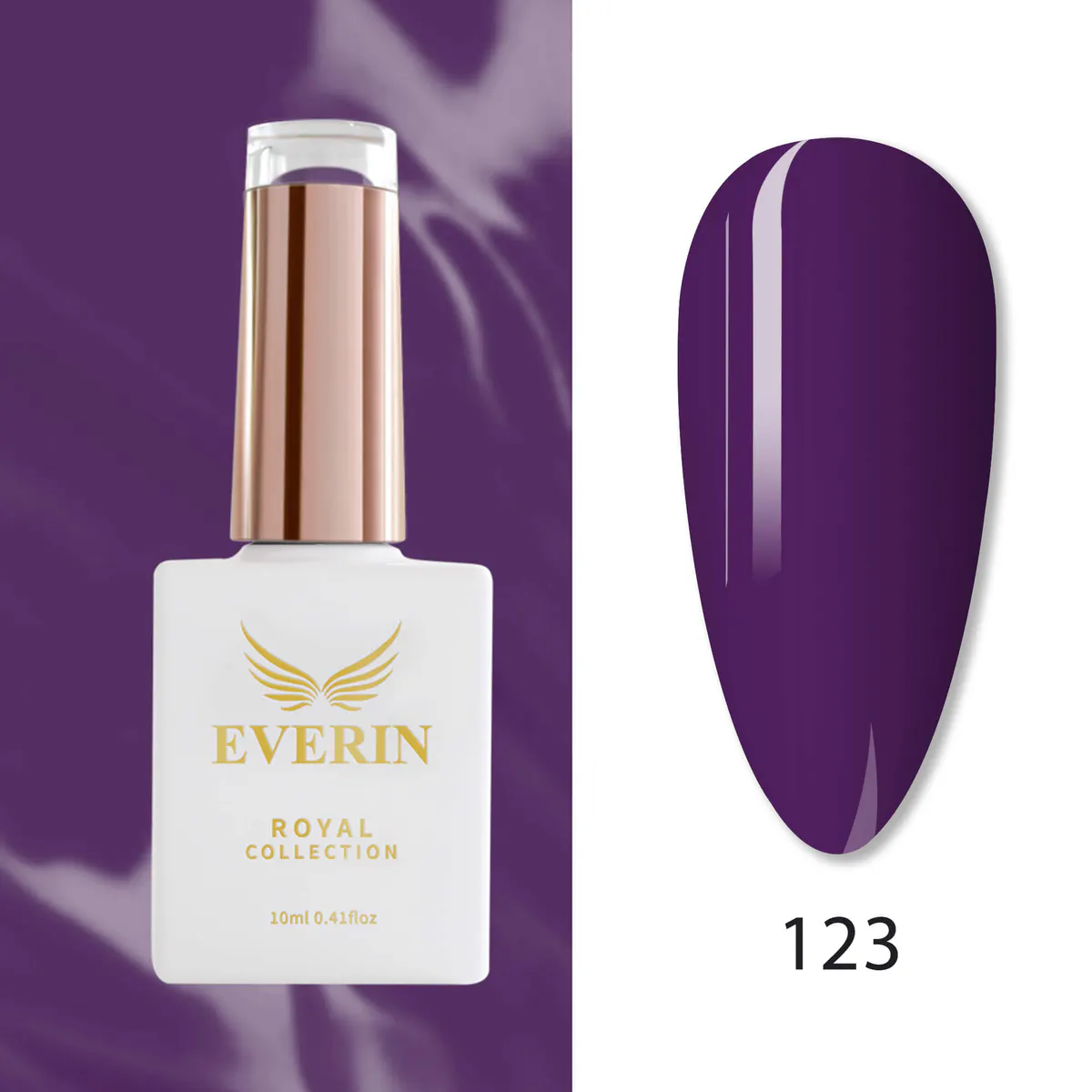 Ojă semipermanentă Everin - Royal Collection 10ml - 123