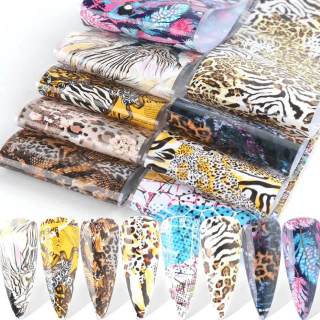Set 10 folii de transfer 20x4cm. FT-SD63