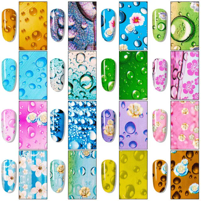 Set 10 folii de transfer 20x4cm. FT-BB10