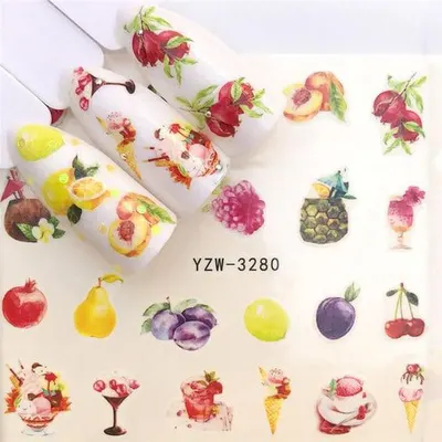 Tatuaj decor unghii YZW-3280 - YZW3270
