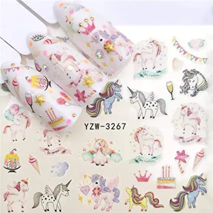 Tatuaj decor unghii YZW-3267 - YZW3270