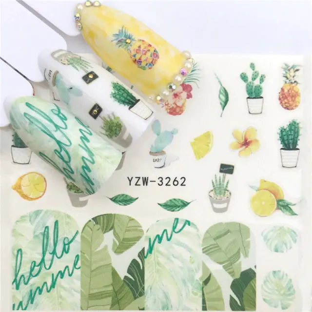 Tatuaj decor unghii YZW-3262 - YZW3270