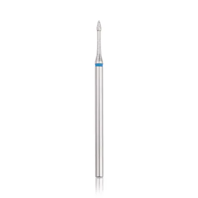 Capăt freza Diamant HEAD cilindru ascuțit, albastru, L- 3,0 mm, Ø1,4 mm