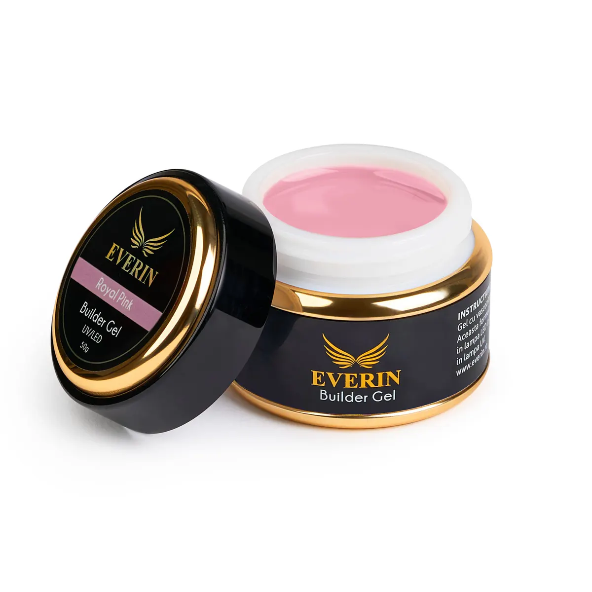 Gel construcție Everin - Royal Pink Cover 15gr - GE-38-15gr