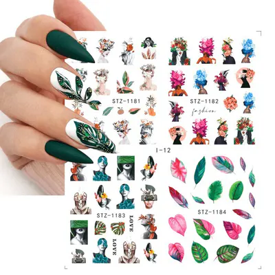 Tatuaj Decor Unghii 4 Modele I-12